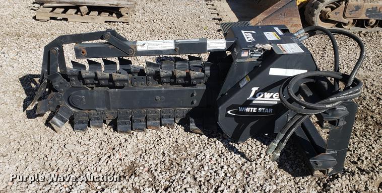 image for item EF9966 Lowe XRH35 skid steer trencher