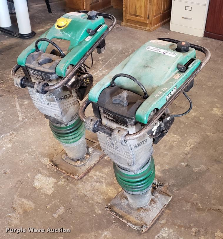 image for item EF9971 (2) Wacker BS600 compactors