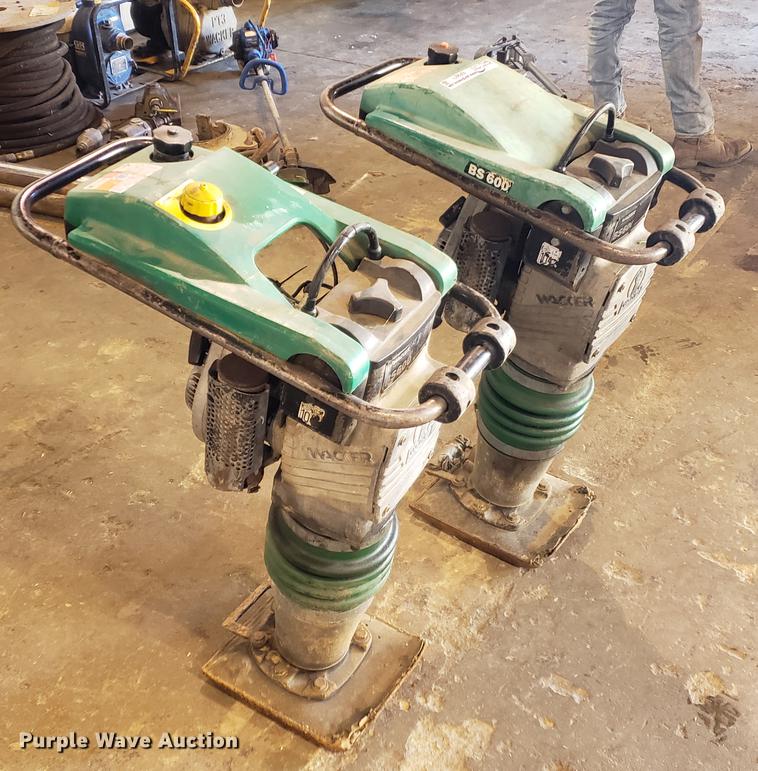 image for item EF9971 (2) Wacker BS600 compactors