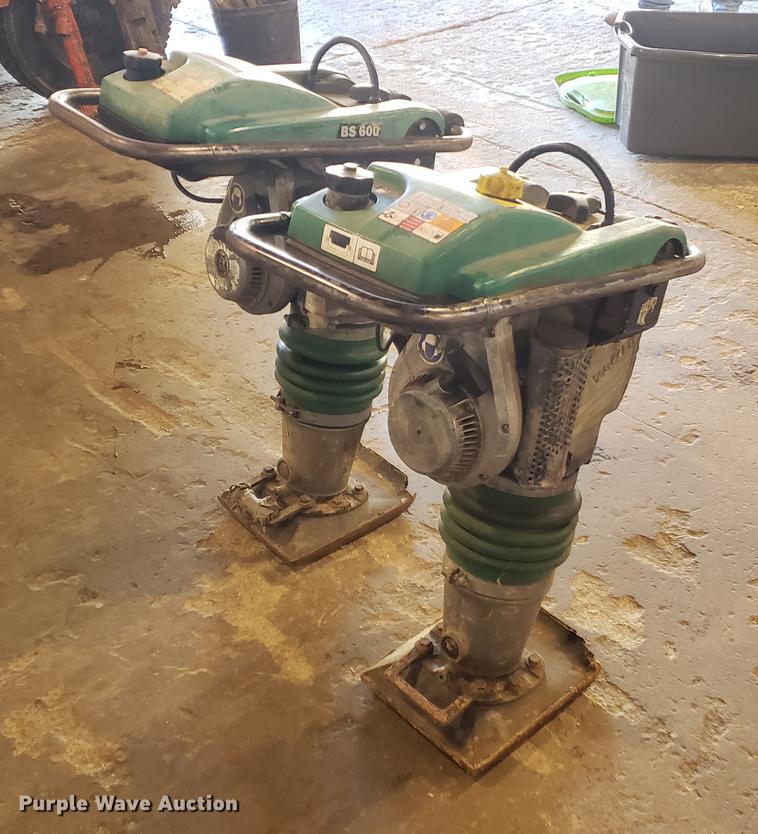 image for item EF9971 (2) Wacker BS600 compactors