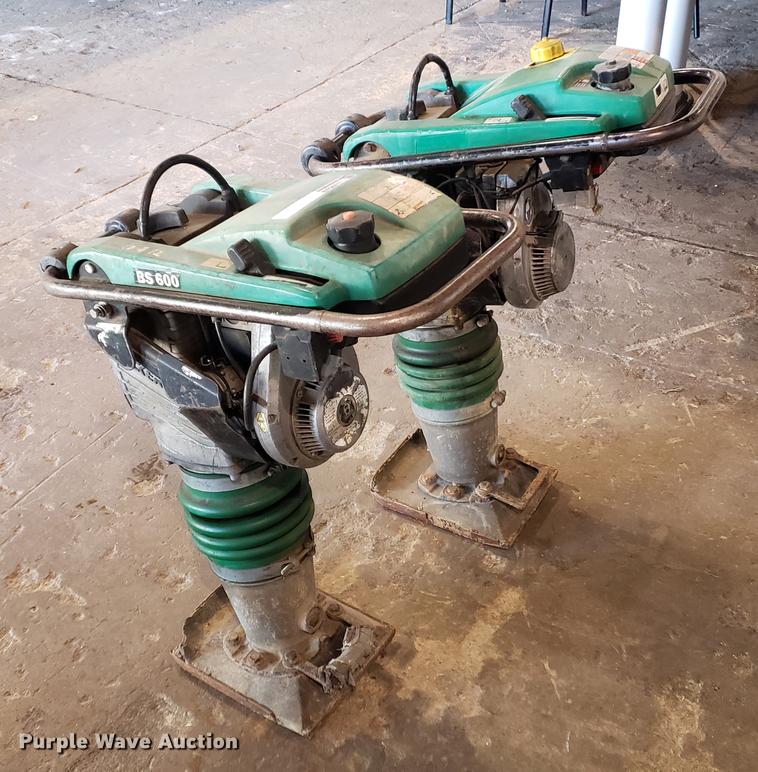 image for item EF9971 (2) Wacker BS600 compactors