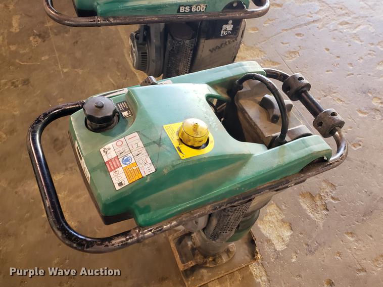 image for item EF9971 (2) Wacker BS600 compactors