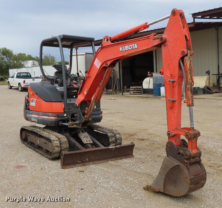 image for item EI9991 2006 Kubota KX71-3 mini excavator
