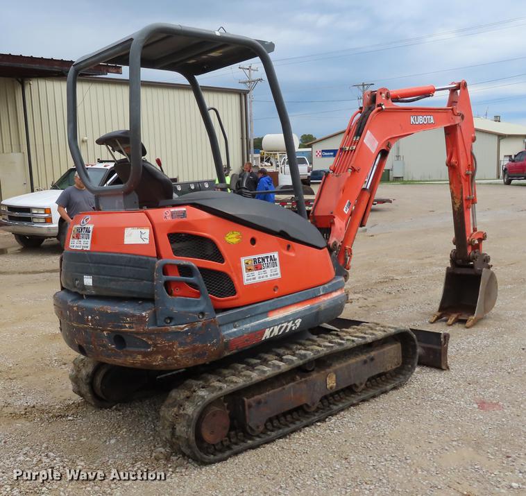 image for item EI9991 2006 Kubota KX71-3 mini excavator