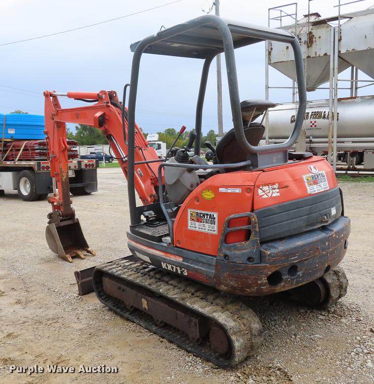 image for item EI9991 2006 Kubota KX71-3 mini excavator