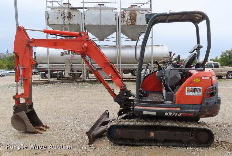 image for item EI9991 2006 Kubota KX71-3 mini excavator