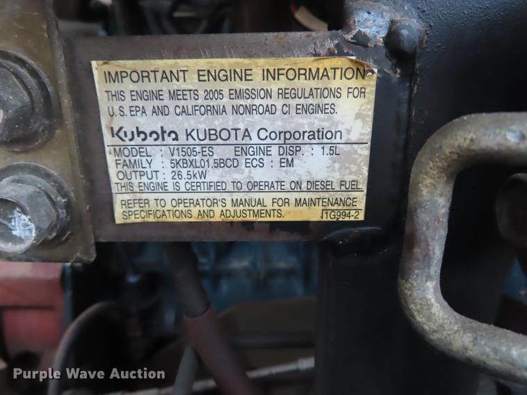 image for item EI9991 2006 Kubota KX71-3 mini excavator