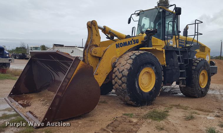 image for item EN9631 2013 Komatsu WA500-7 wheel loader