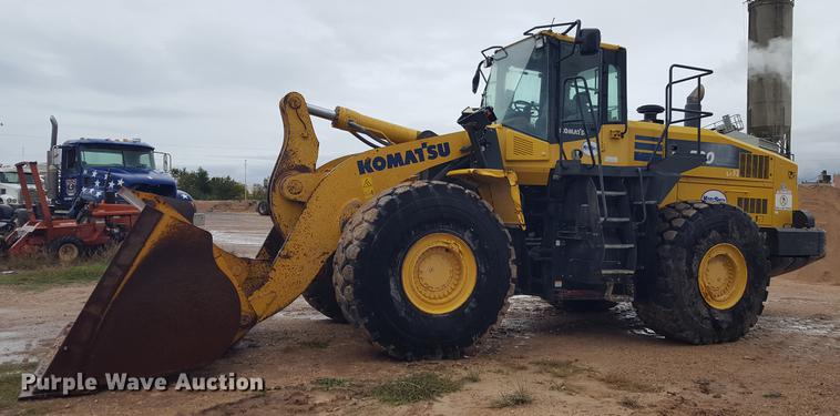 image for item EN9631 2013 Komatsu WA500-7 wheel loader