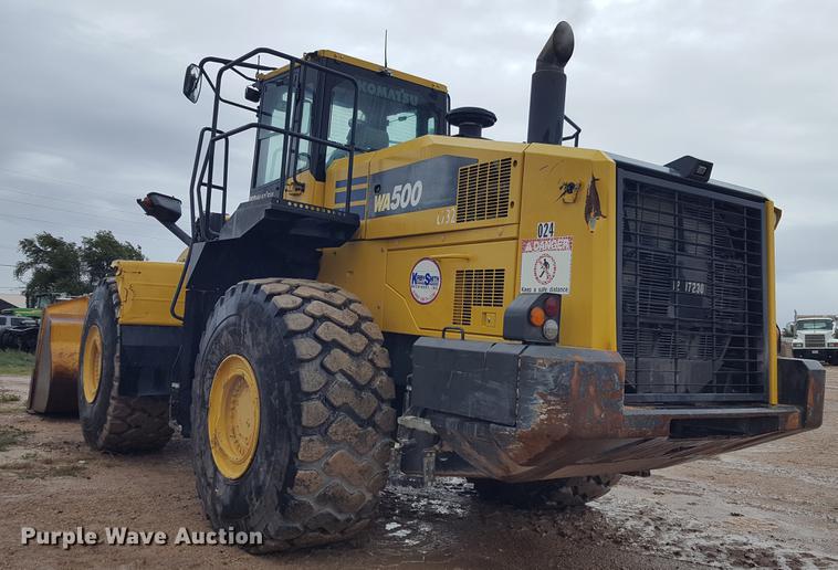 image for item EN9631 2013 Komatsu WA500-7 wheel loader