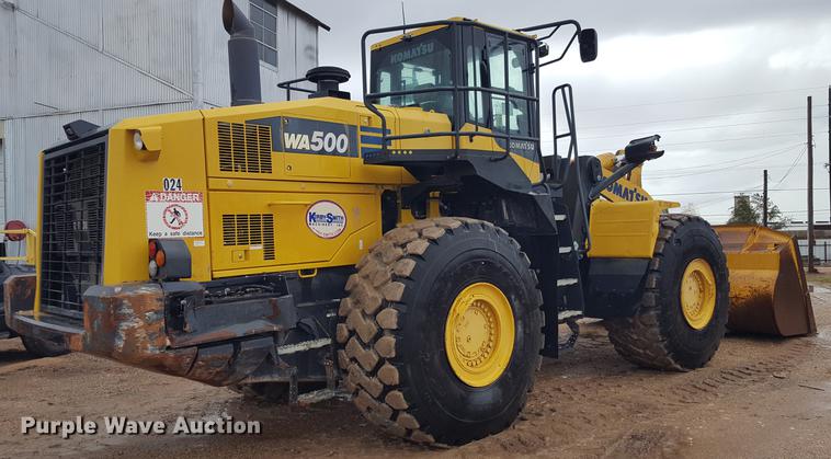 image for item EN9631 2013 Komatsu WA500-7 wheel loader
