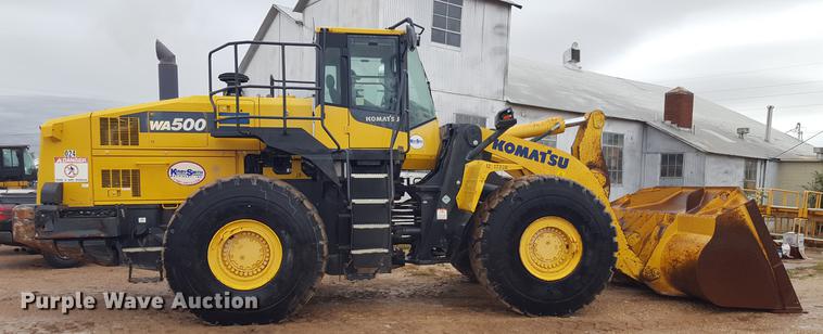 image for item EN9631 2013 Komatsu WA500-7 wheel loader