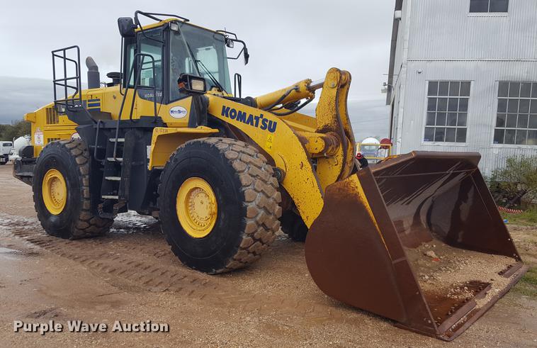image for item EN9631 2013 Komatsu WA500-7 wheel loader