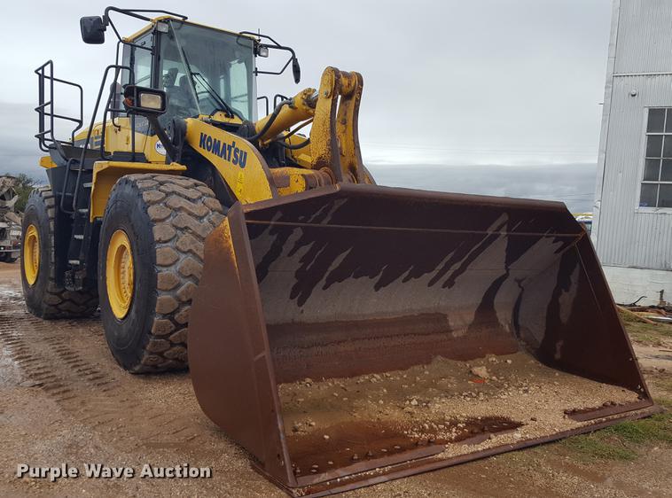 image for item EN9631 2013 Komatsu WA500-7 wheel loader