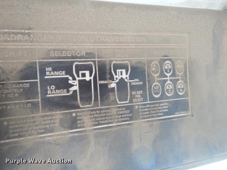 image for item EO9644 1989 Ford LT8000 ready mix truck