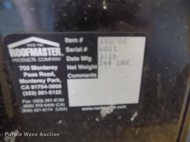 image for item FQ9016 Roofmaster surface planer scratcher