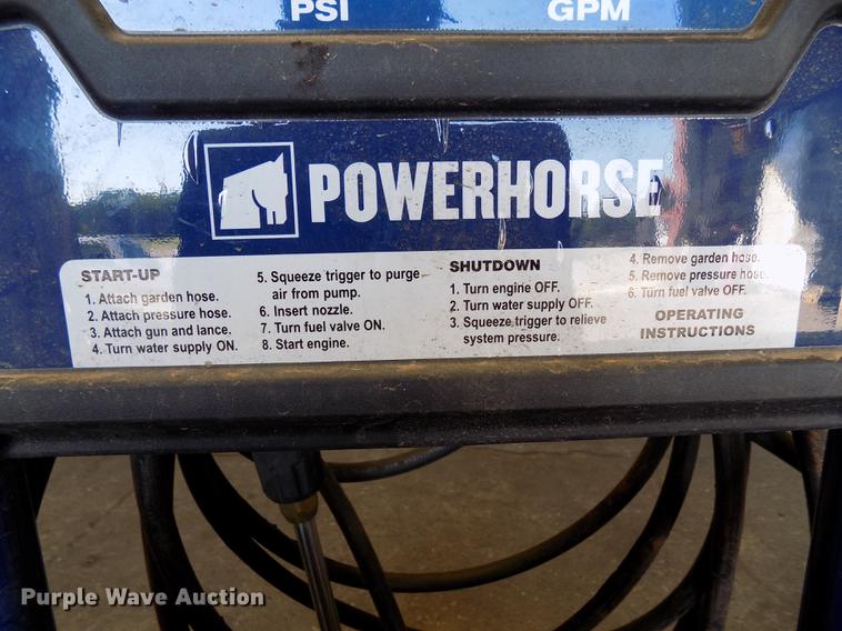 image for item FQ9020 Powerhorse 7501143A pressure washer