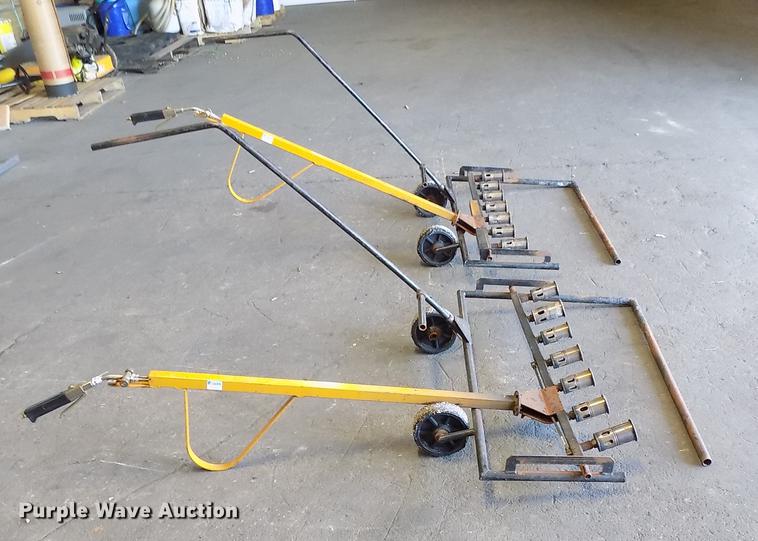 image for item FQ9021 (2) Roofmaster seven burner dragin wagon