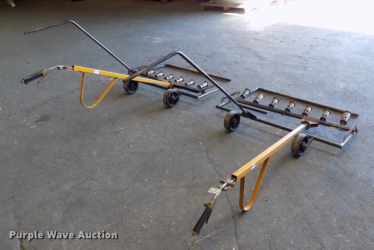 image for item FQ9021 (2) Roofmaster seven burner dragin wagon