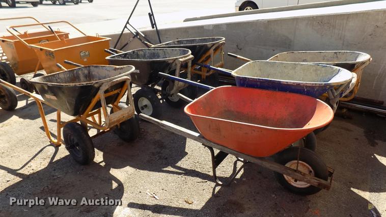 image for item FQ9028 (6) True Temper wheelbarrows