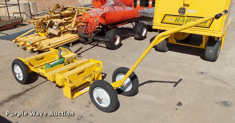 image for item FQ9032 AES Raptor Stinger mobile two person fall protection cart