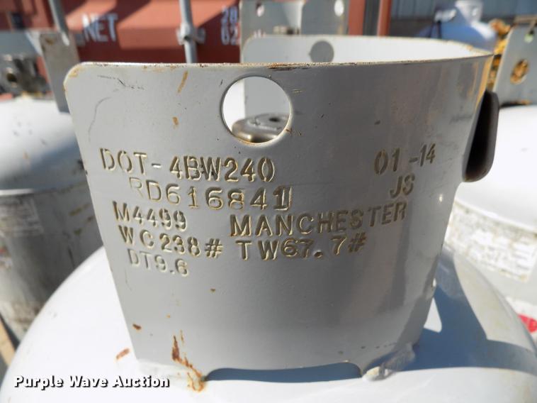 image for item FQ9036 (9) propane tanks