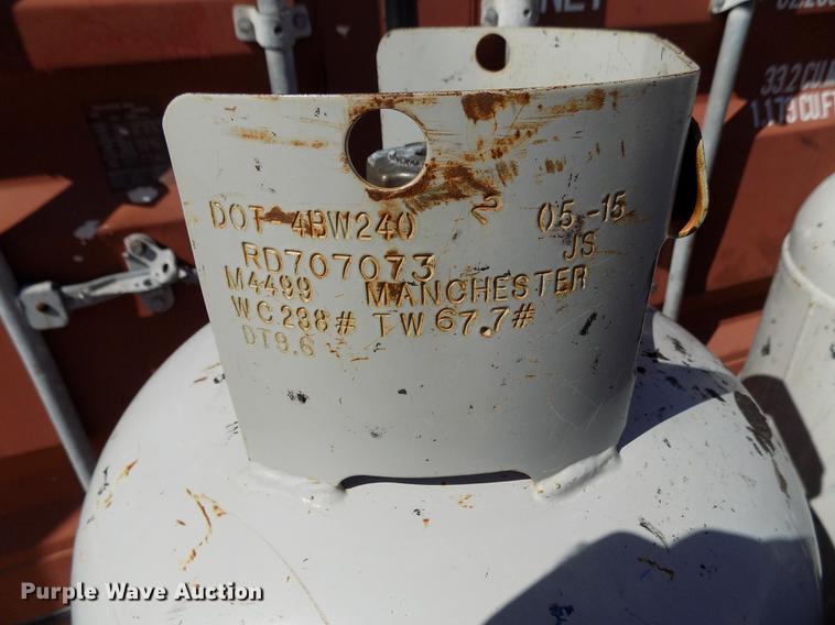 image for item FQ9036 (9) propane tanks