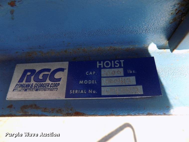 image for item FQ9048 Hydraulic hoist