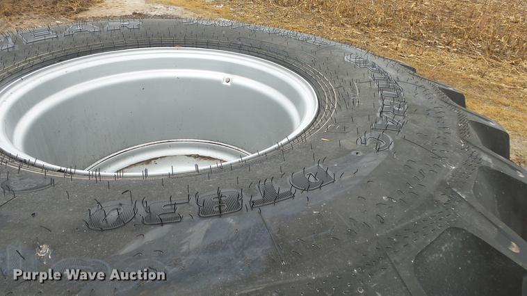 image for item AM9044 (2) Goodyear Optitrac 900/60R32 tires and wheels