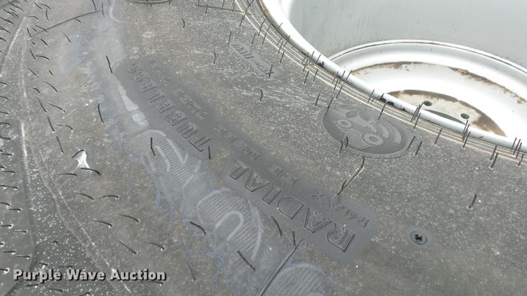 image for item AM9044 (2) Goodyear Optitrac 900/60R32 tires and wheels