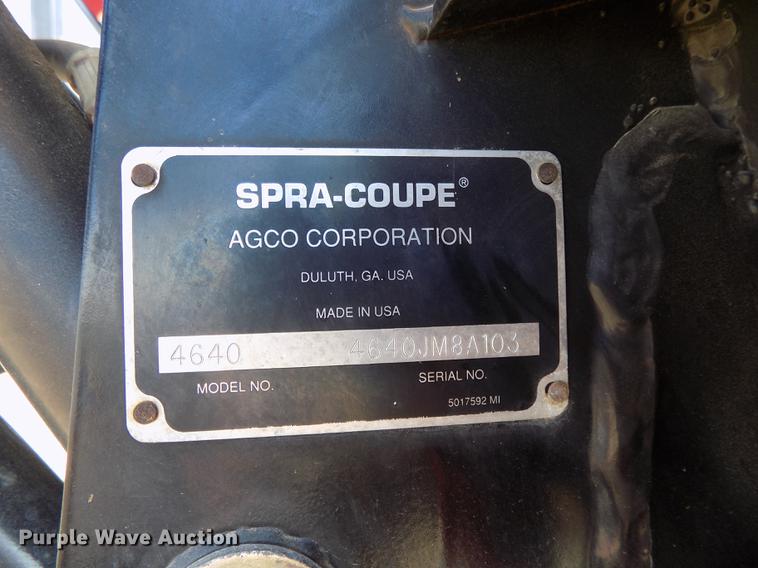 image for item DB8516 2004 SpraCoupe 4640 sprayer