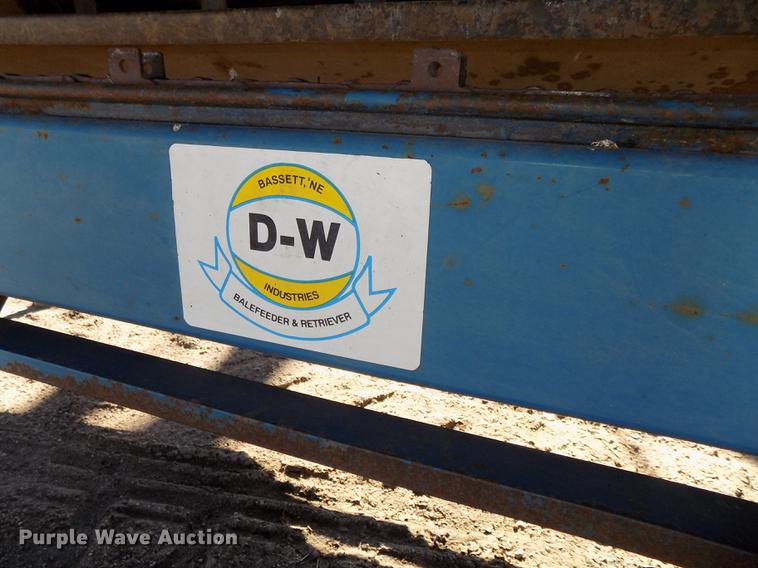 image for item DB8526 D-W hay hauler with Haybuster 256 bale processor