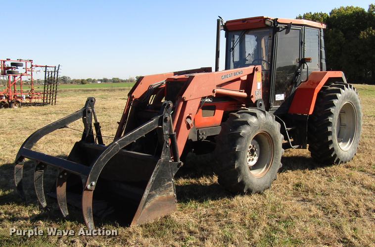 image for item DD3752 1993 AGCO Allis 7600 MFWD tractor
