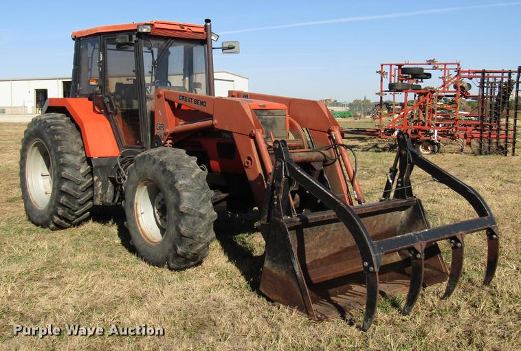 image for item DD3752 1993 AGCO Allis 7600 MFWD tractor