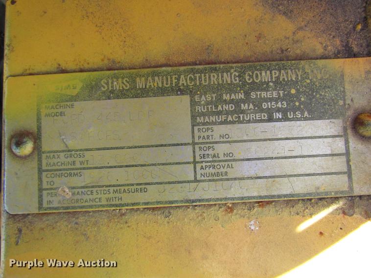 image for item DD3763 1984 Ford 545A tractor