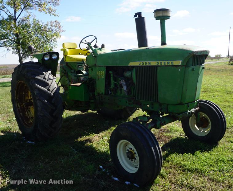 image for item DD6649 1965 John Deere 4020 tractor