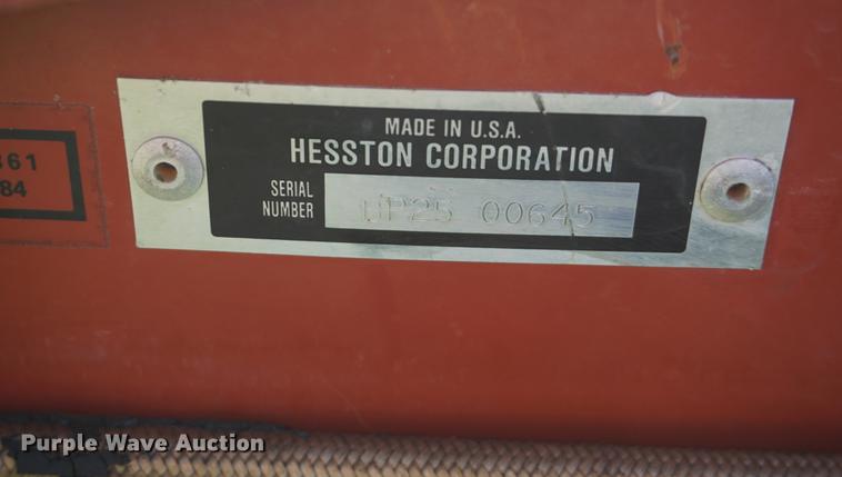 image for item DD6653 Hesston BP25 bale processor