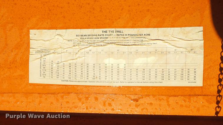 image for item DE4926 Tye grain drill