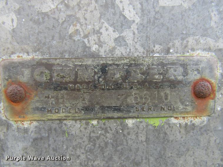 image for item DE5877 John Deere FBA grain drill