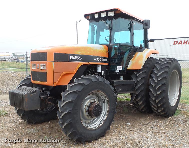 image for item DE7285 1996 AGCO Allis 9455 MFWD tractor