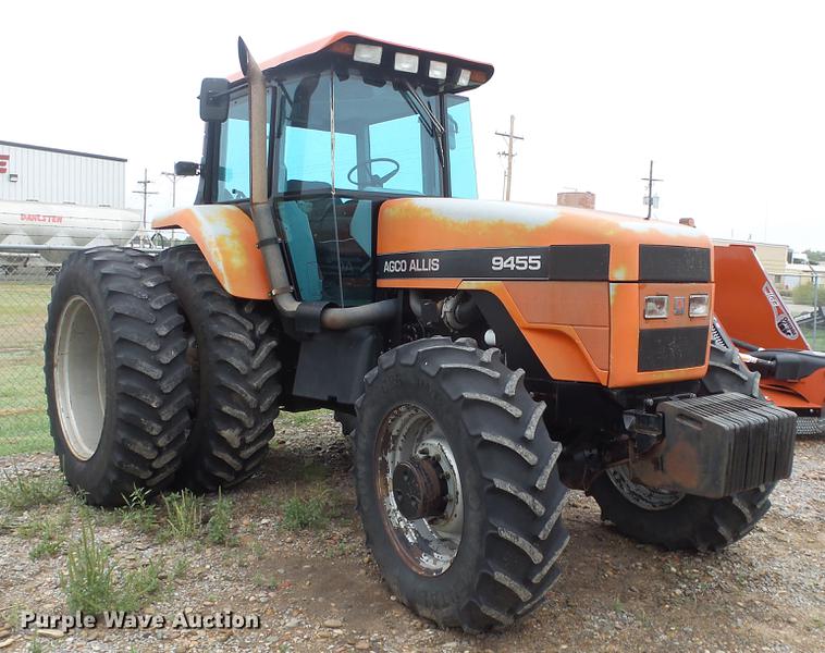 image for item DE7285 1996 AGCO Allis 9455 MFWD tractor