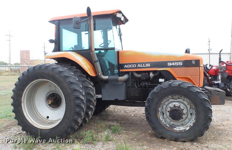 image for item DE7285 1996 AGCO Allis 9455 MFWD tractor
