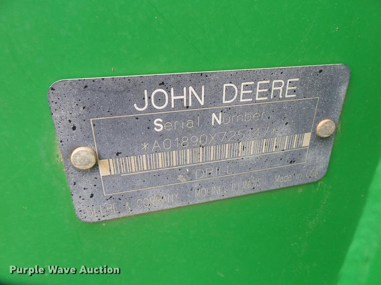 image for item EI9667 2008 John Deere 1890 air seeder