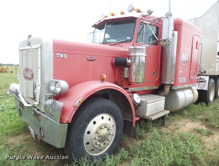 image for item EI9671 1983 Peterbilt 359 semi truck