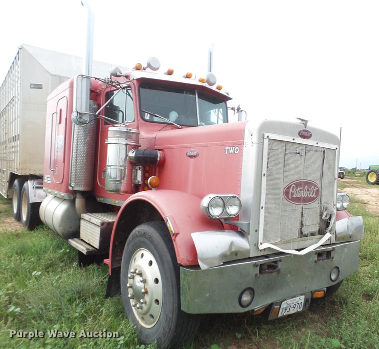 image for item EI9671 1983 Peterbilt 359 semi truck