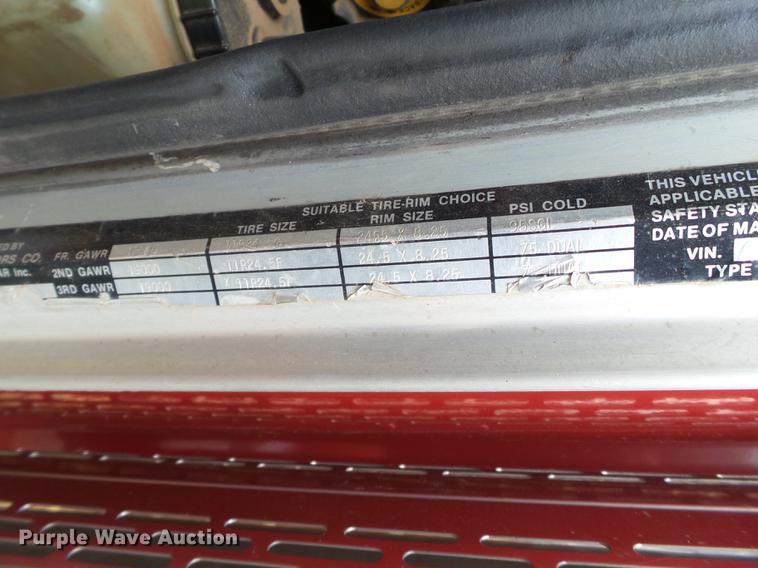 image for item EI9671 1983 Peterbilt 359 semi truck