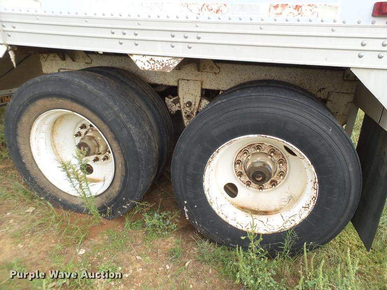 image for item EI9673 1998 Timpte double hopper bottom grain trailer