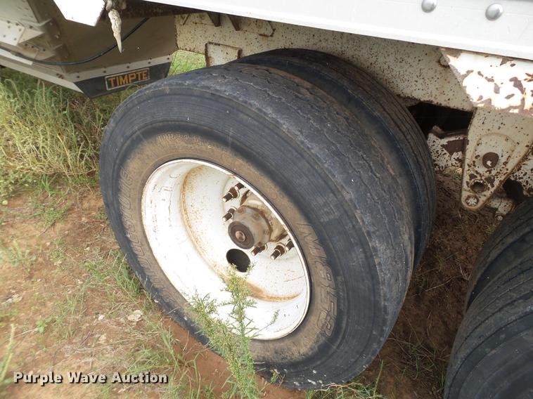 image for item EI9673 1998 Timpte double hopper bottom grain trailer