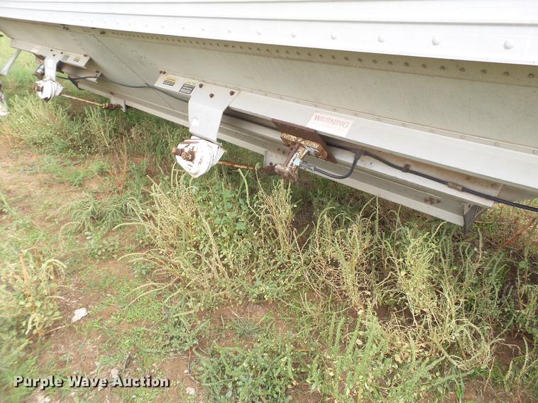 image for item EI9673 1998 Timpte double hopper bottom grain trailer