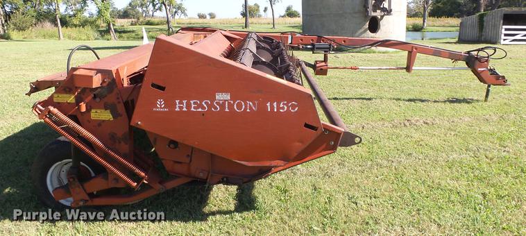 image for item FO9046 Hesston 1150 Hydroswing swather